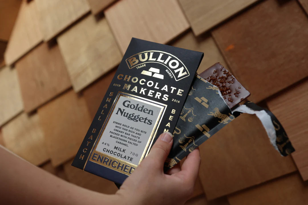 Bullion 44% Golden Nugget - Milk Enriched Bar 70g