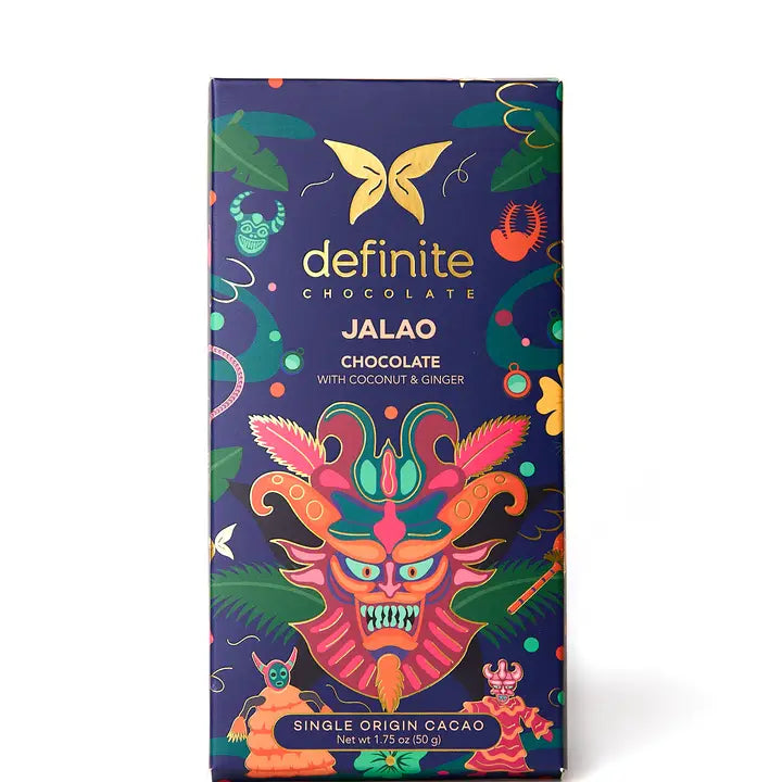 Definite Valdez 60% "Jalao" - Candied Ginger and Coconut Sugar 50g