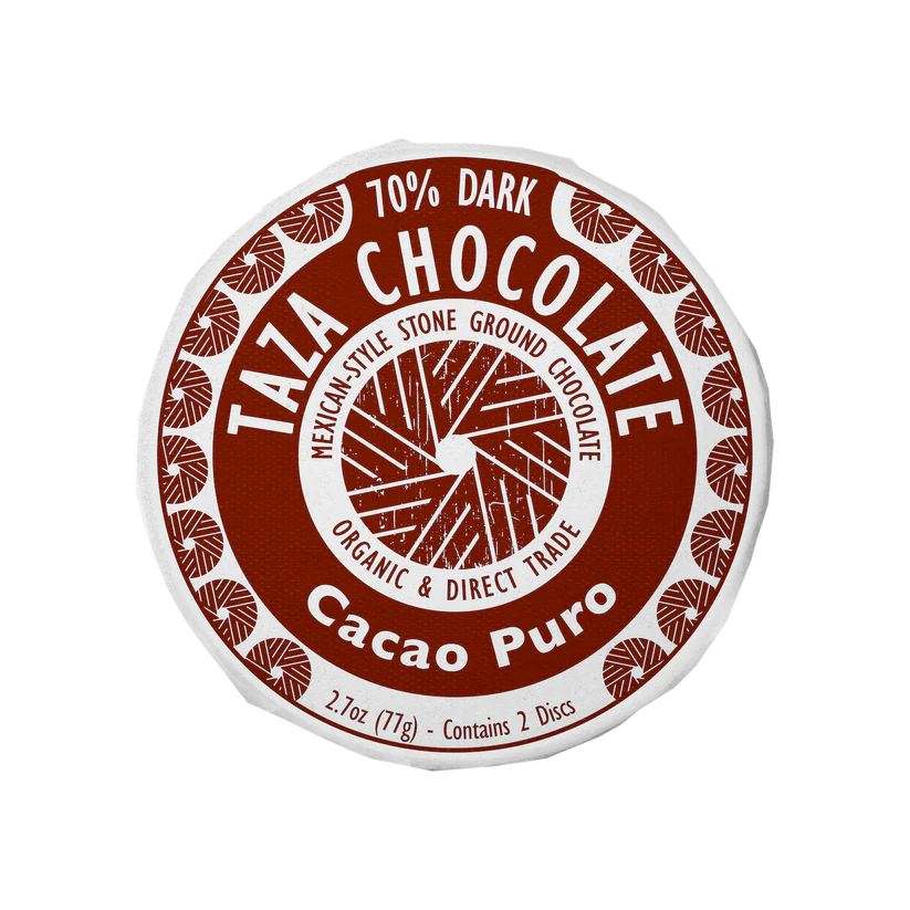 Taza Cacao Puro Disc 70% Dark 76g