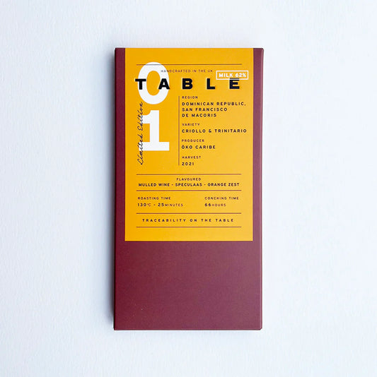 Table Limited Edition 62% Christmas Milk Chocolate 70g