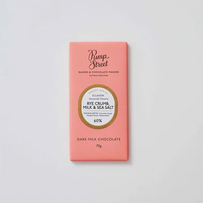 Pump Street 60% Rye Crumb, Milk & Sea Salt 70g