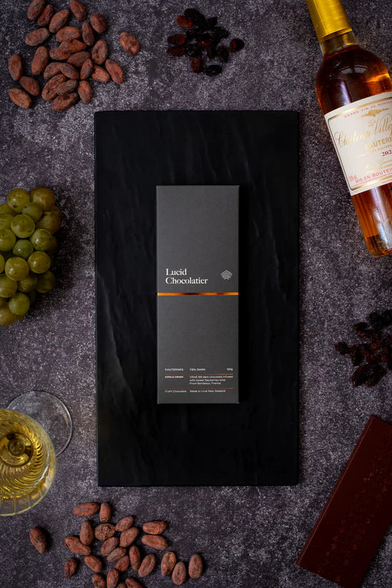 Lucid Chocolatier 72% Sauternes 50g