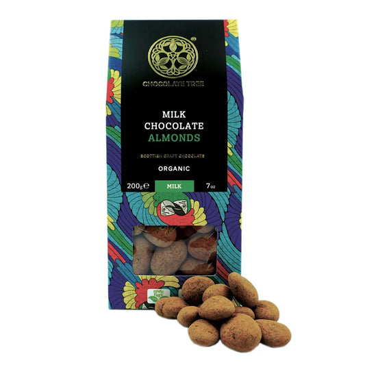 Chocolate Tree Milk Chocolate Almonds 200g
