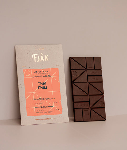 Fjåk Thai Chili 70% Dark 69g