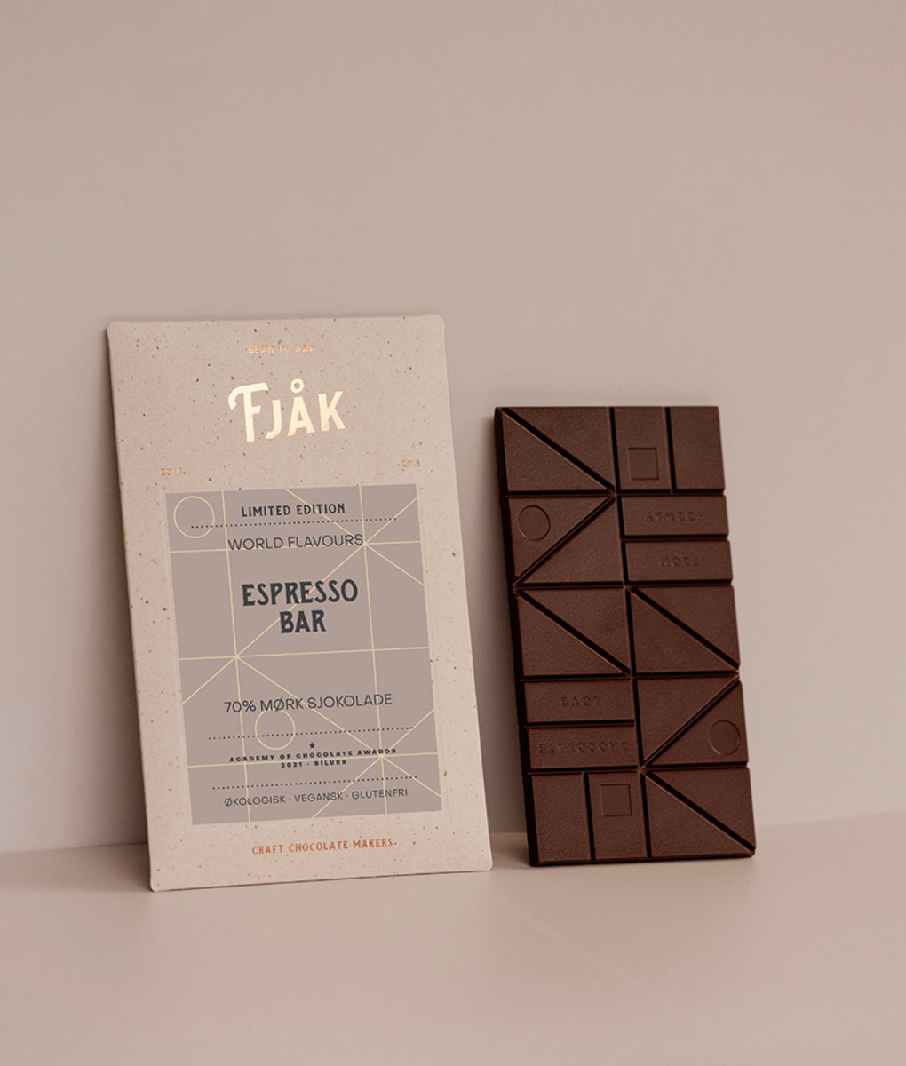 Fjåk Espresso 70% Dark 69g