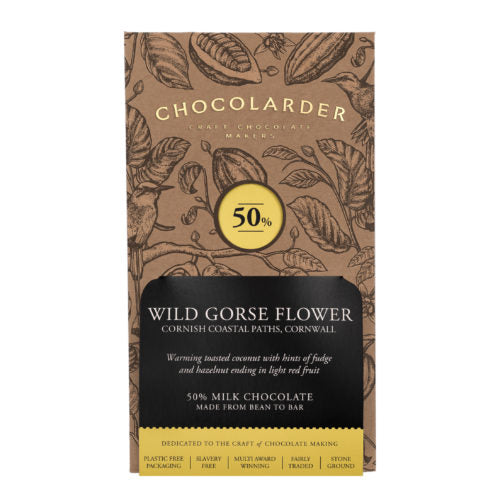 Chocolarder Wild Gorse Flower 50% Milk 70g