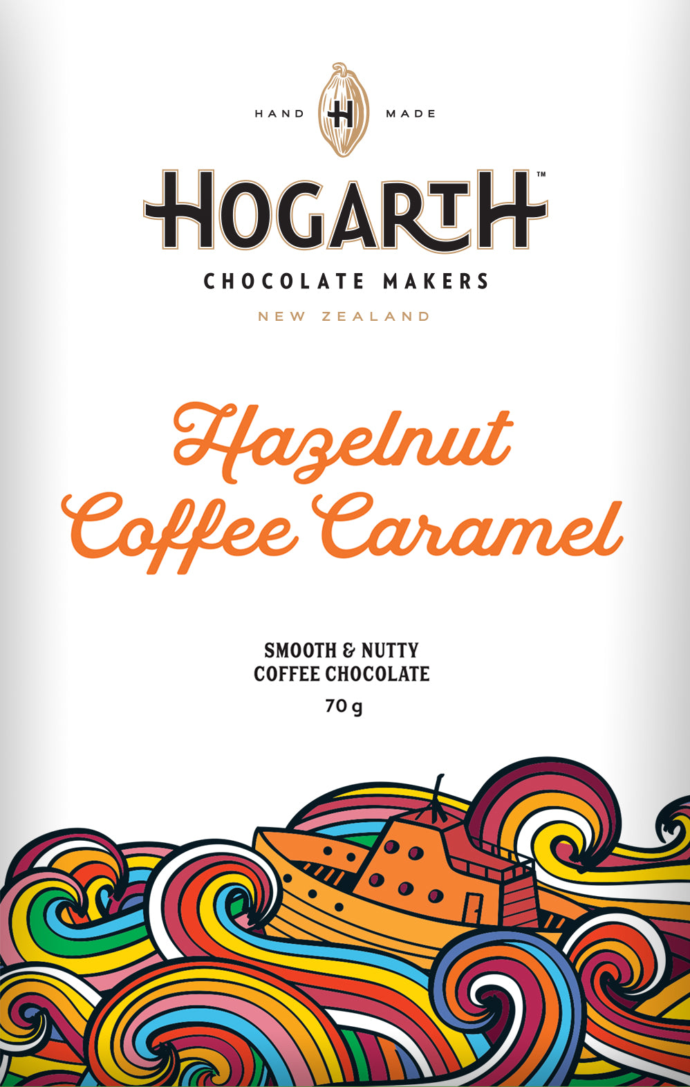 Hogarth 33% Hazelnut Coffee Caramel 70g