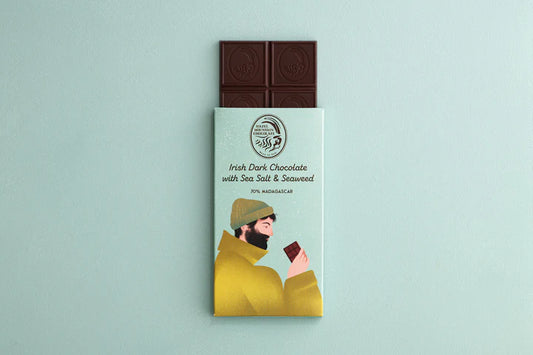 Hazel Mountain 70% Dark Chocolate with Seaweed 70g