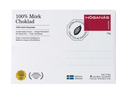 Höganäs Chocolate 100% Dark 70g