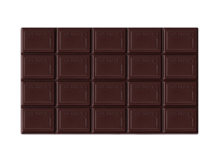 Höganäs Chocolate 53% Darker Milk Chocolate + Bourbon Vanilla 70g