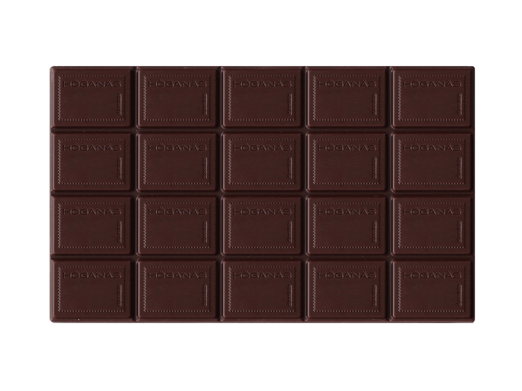 Höganäs Chocolate 60% Dark Chocolate + Liquorice Powder 70g