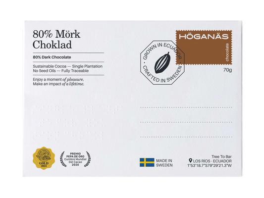 Höganäs Chocolate 80% Dark 70g