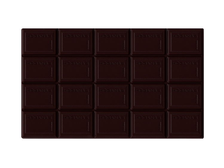 Höganäs Chocolate 80% Dark Chocolate + Cocoa Nibs 70g