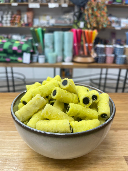 Tom's Coconut & Liquorice Rolls 100g