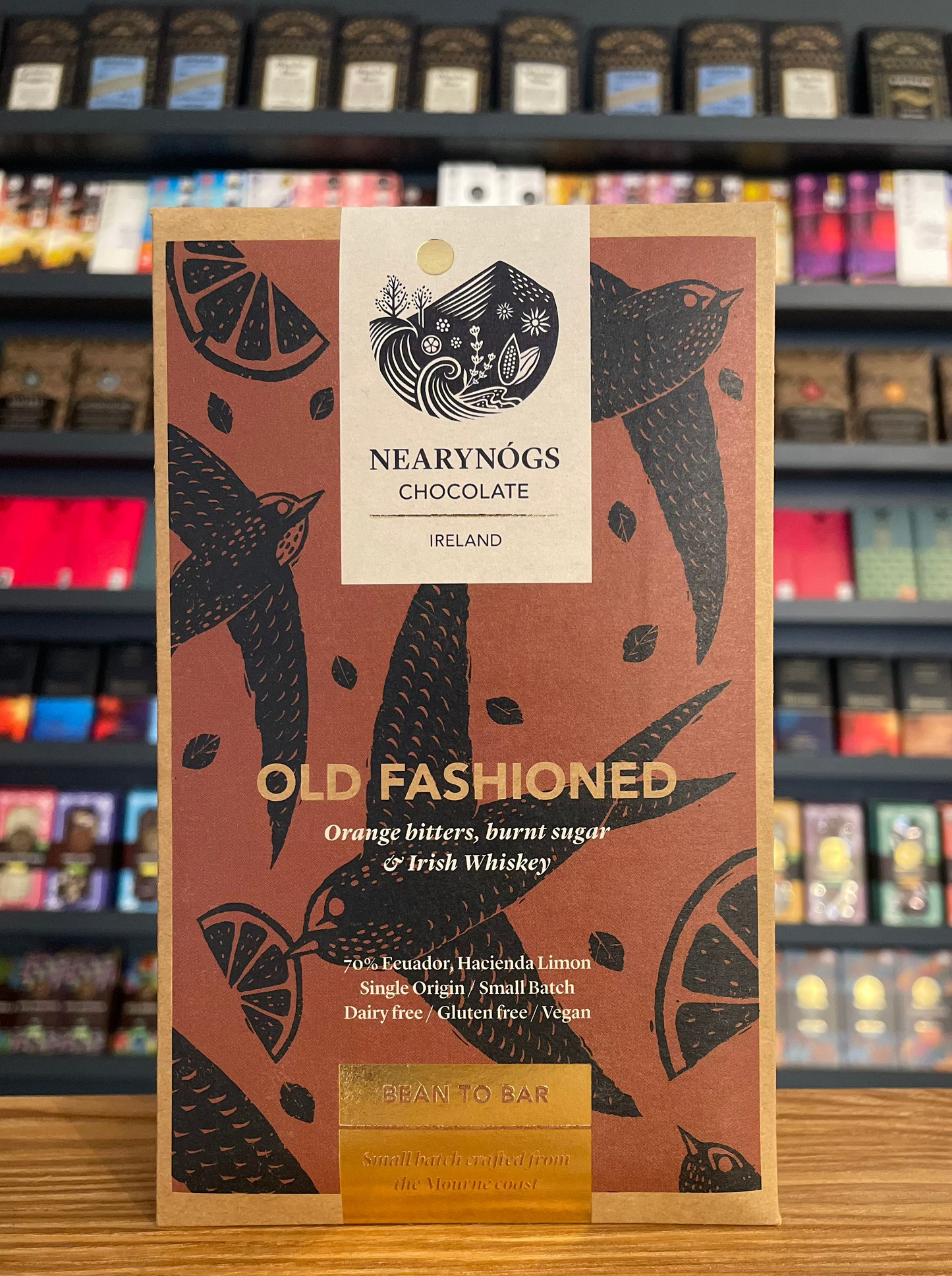 Neary Nogs Old Fashioned Irish Chocolate Bar 60g