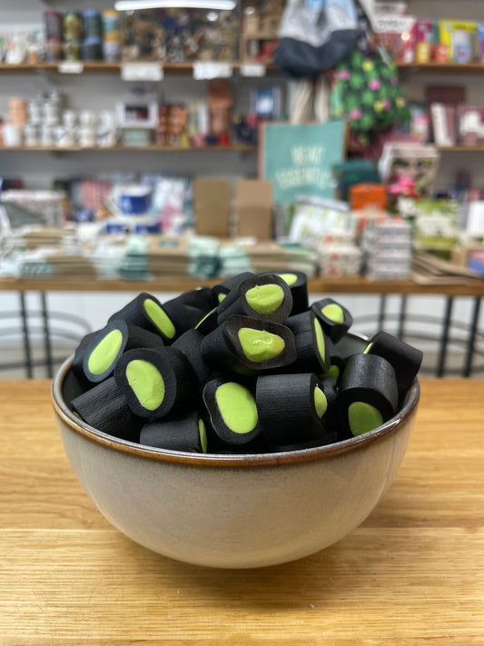 Lasse Lakrits Liquorice & Apple Bites 100g