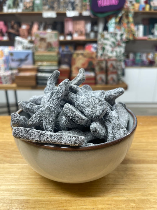 Grahns Salt & Chilli Liquorice Guitars 100g