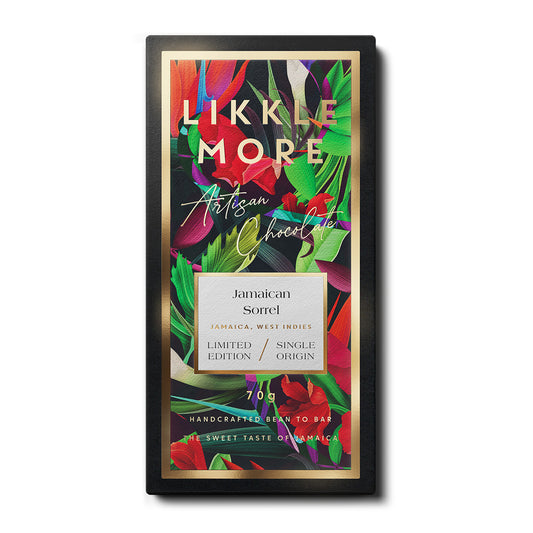 Likkle More 70% Dark Jamaican Sorrel 70g