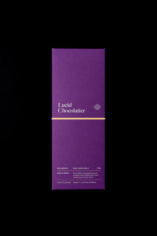 Lucid Chocolatier 54% Mulberry 50g