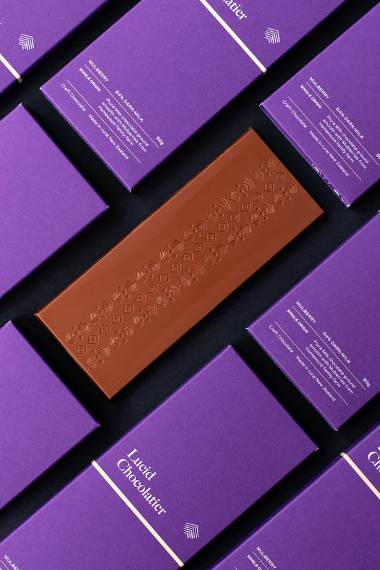 Lucid Chocolatier 54% Mulberry 50g