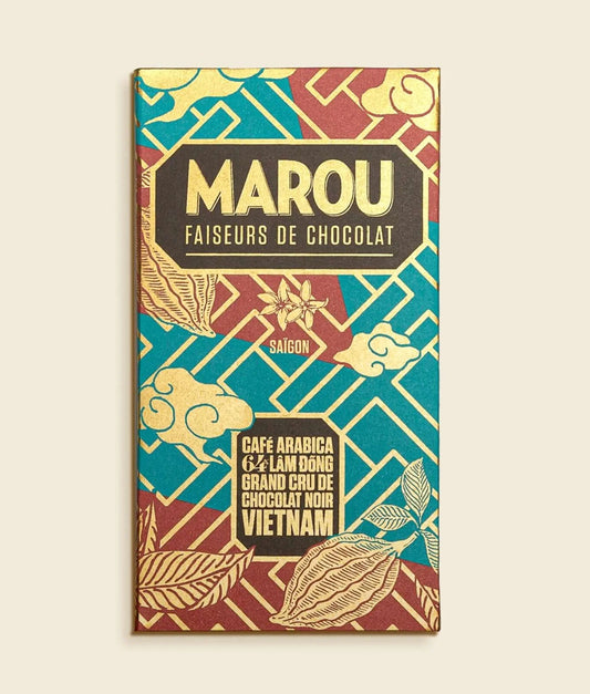 Marou Arabica Coffee x Lam Dong, Vietnam 64% Dark 80g
