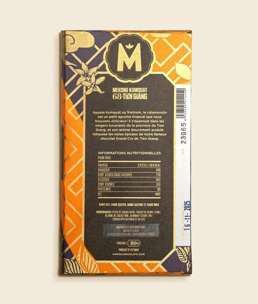 Marou Mekong Kumquat x Vietnam Tien Giang 68% Dark 80g