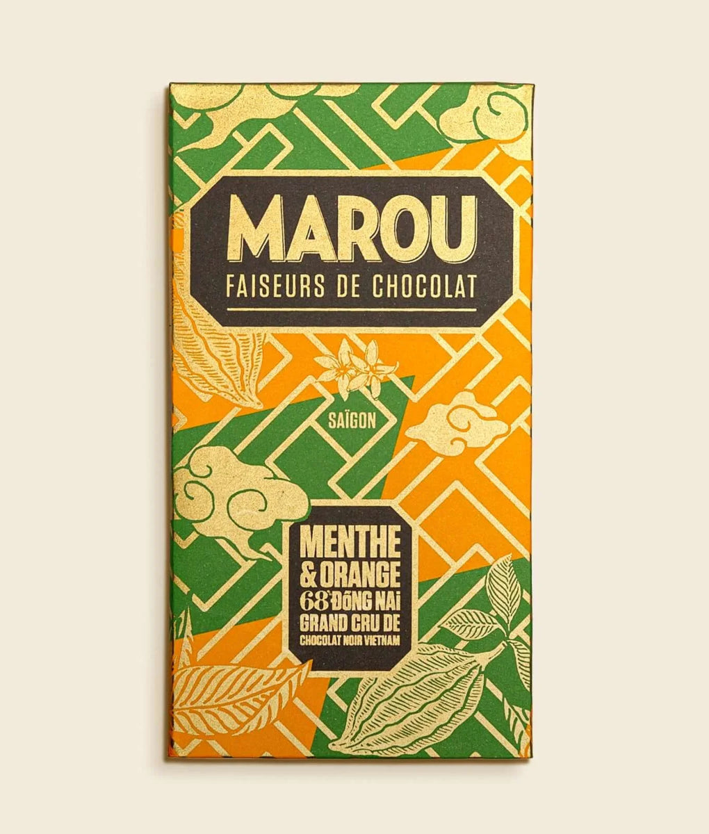 Marou Mint & Orange x Vietnam Dong Nai 68% Dark 80g