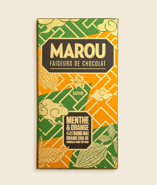 Marou Mint & Orange x Vietnam Dong Nai 68% Dark 80g