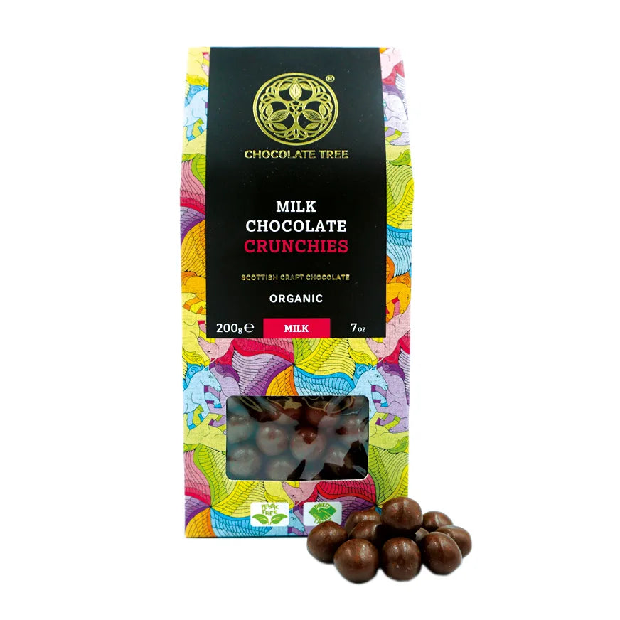 Chocolate Tree Milk Chocolate Crunchies 200g