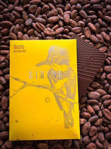 Sirene Chocolate - 65% Mocha Dark Milk 70g