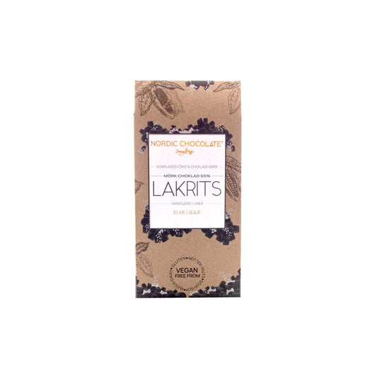 Nordic Chocolate Lakrits 65% 90g