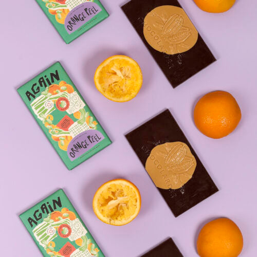 Chocolarder AGAIN Orange Peel 70g