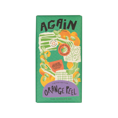 Chocolarder AGAIN Orange Peel 70g