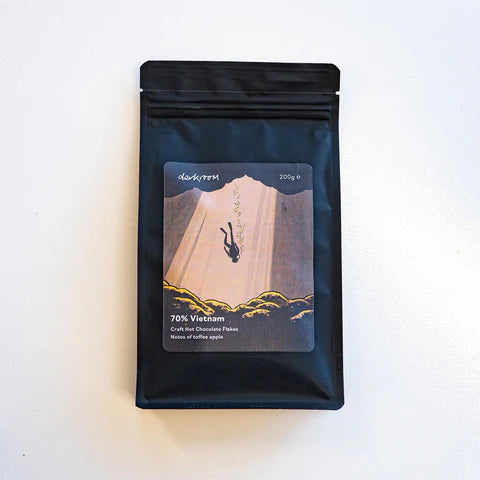 Darkroom 70% Vietnam Hot Chocolate Flakes 200g