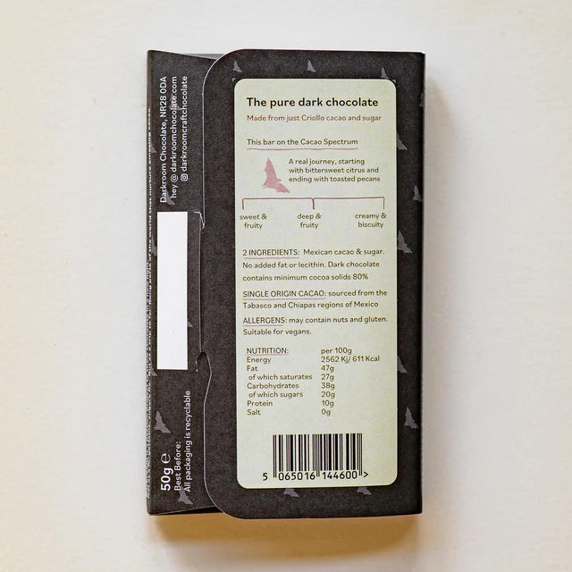 Darkroom 80% Pure Criollo 50g