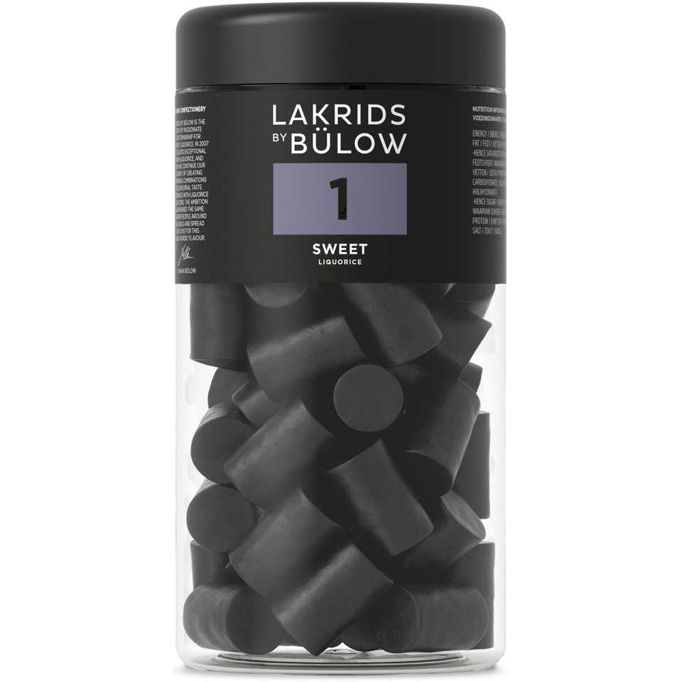 Lakrids by Bülow 1 - SWEET - 360g