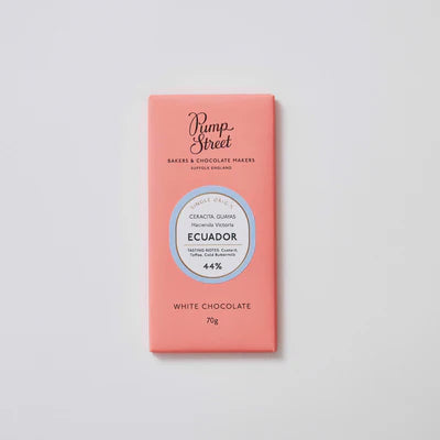 Pump Street 44% Ecuador - White 70g