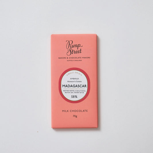 Pump Street 58% Madagascar - Milk 70g
