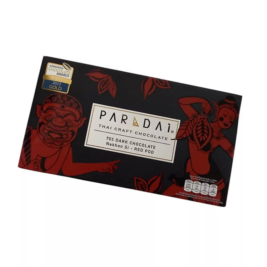 PARADAi Nakhon Si Thammarat Red Pod Cacao 70% 50g