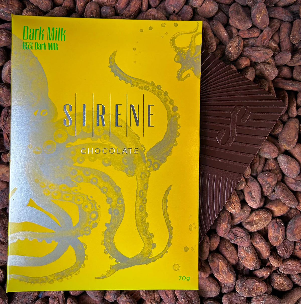 Sirene Chocolate - 65% Dark Milk 70g