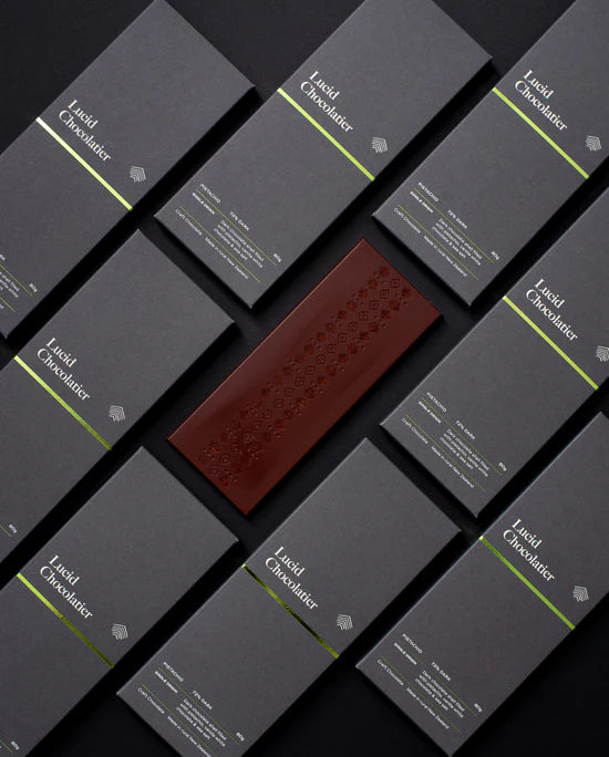 Lucid Chocolatier 72% Pistachio 80g