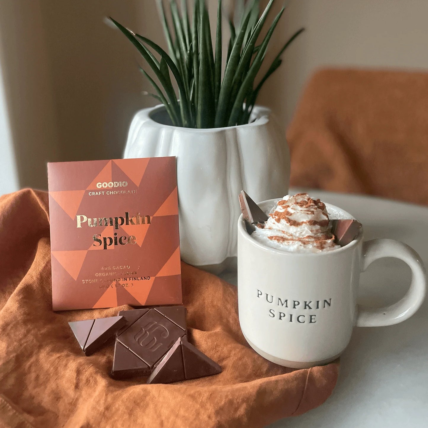 Goodio 49% Pumpkin Spice Chocolate 48g