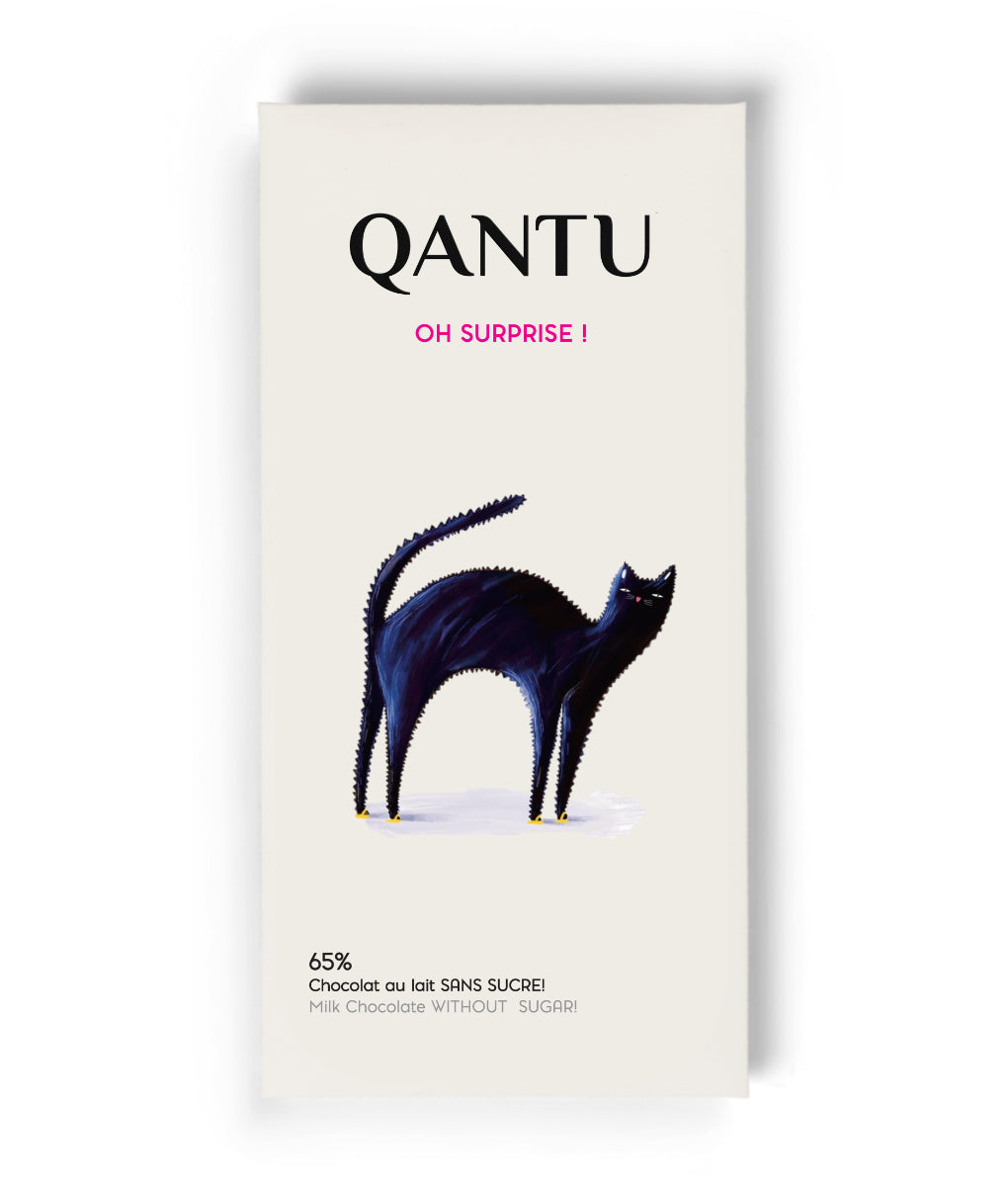 Qantu Oh Surprise! Peru 65% milk – SUGAR FREE 50g