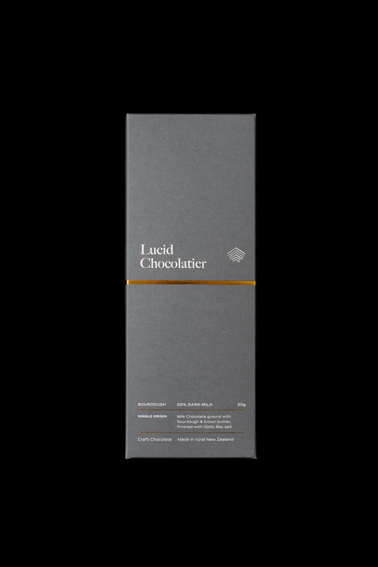 Lucid Chocolatier 52% Sourdough 50g