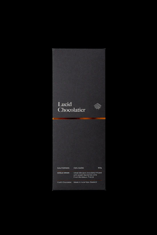 Lucid Chocolatier 72% Sauternes 50g