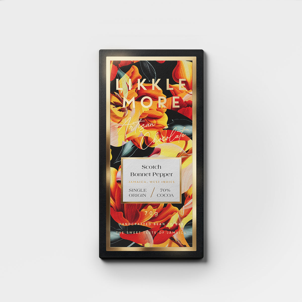 Likkle More 70% Dark Scotch Bonnet Pepper 70g