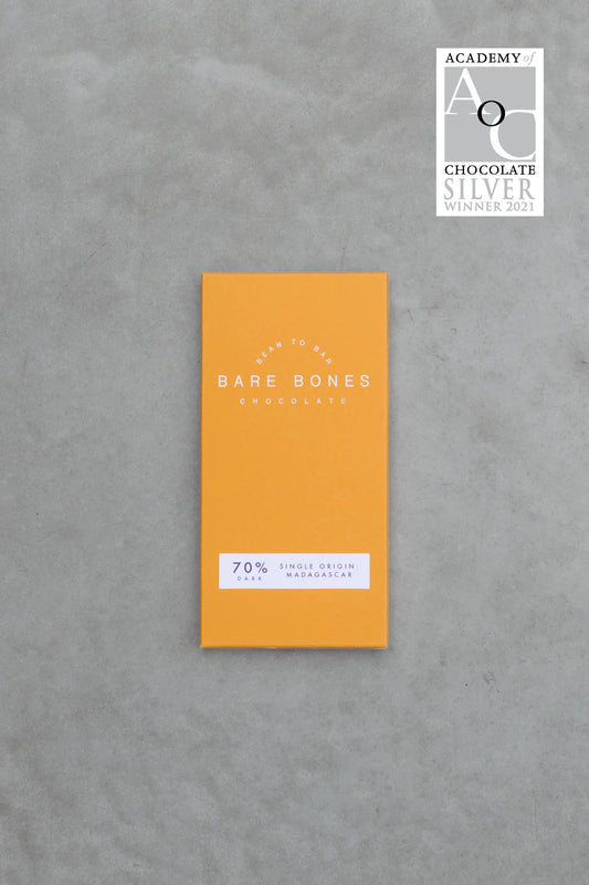 Bare Bones Madagascar 70% Dark Chocolate 70g