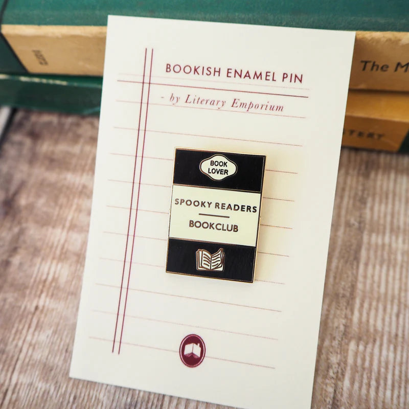 'Spooky Readers Bookclub' Enamel Pin