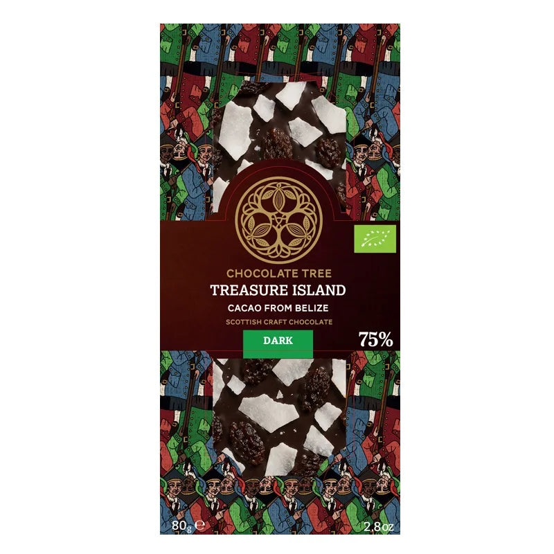 Chocolate Tree Treasure Island 80g