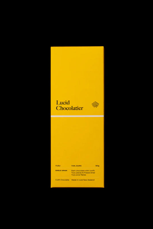Lucid Chocolatier 72% Yuzu 50g